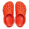 Crocs (WMNS) Klasyczne geometryczne chodaki „Pomarańczowe” 209563-84J