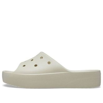Crocs (WMNS) Klasyczne klapki na platformie „Bone” 208180-2Y2