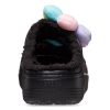 Crocs (WMNS) Klasyczne, przytulne chodaki Daisy „Czarne wielokolorowe” 209240-001