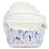 Crocs (WMNS) Liberty London x Crocs Classic Clog Beach Flowers Białe Sandały 206447-97E