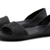 Crocs (WMNS) Lina Embellished D”Orsay Flat „black” 204361-060