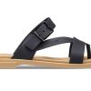Crocs (WMNS) Minimalistyczne, wygodne kapcie sportowe, czarno-brązowe, 206108-00W