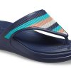Crocs (WMNS) Monterey Bead Strap Wedge „Dark Blue” 206641-4HQ