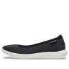Crocs (WMNS) Reviva Cozy Oddychające Niskie Buty Sportowe Athleisure Casual Czarno Białe 205880-066