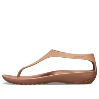 Crocs (WMNS) Serena Flip „Brown” 205468-860