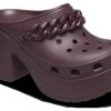 Crocs (WMNS) Siren Chain Clog „Dark Cherry” 209018-6WD