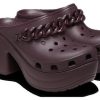 Crocs (WMNS) Siren Chain Clog „Dark Cherry” 209018-6WD