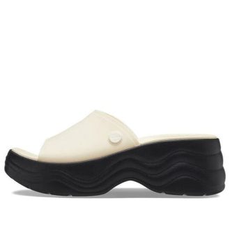 Crocs (WMNS) Skyline Slides „Vanilla Black” 208182-1LG