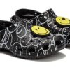 Crocs (WMNS) Smiley World Classic Clogs „Black White Yellow” 873137