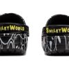 Crocs (WMNS) Smiley World Classic Clogs „Black White Yellow” 873137