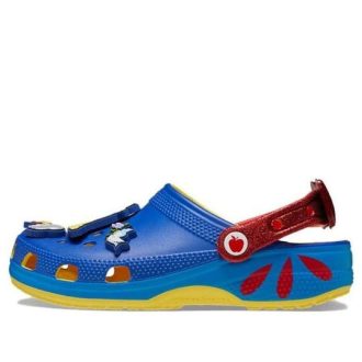 Crocs (WMNS) Snow White Classic Clogs „Niebiesko-żółto-czerwony” 209483-769