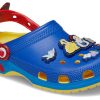 Crocs (WMNS) Snow White Classic Clogs „Niebiesko-żółto-czerwony” 209483-769