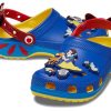 Crocs (WMNS) Snow White Classic Clogs „Niebiesko-żółto-czerwony” 209483-769