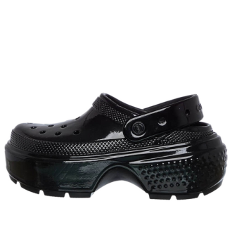 Crocs (WMNS) Stomp High Shine Clog „Black” 209568-001
