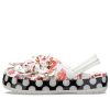 Crocs (WMNS) Timeless Clash Roses Floral Dots Clog „Biało-Czerwono-Czarne” 205372-97D