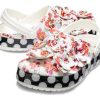 Crocs (WMNS) Timeless Clash Roses Floral Dots Clog „Biało-Czerwono-Czarne” 205372-97D