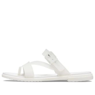Crocs (WMNS) Tulum Slides „Translucent White” 207173-159