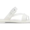 Crocs (WMNS) Tulum Slides „Translucent White” 207173-159