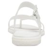 Crocs (WMNS) Tulum Slides „Translucent White” 207173-159