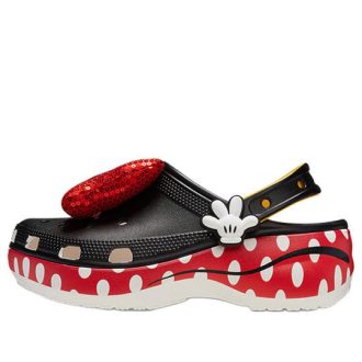 Crocs (WMNS) x Minnie Mouse Classic Platform Clogs „Black Red White” 209896-100