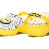 Crocs (WMNS) x Smiley World Charm Classic Platform Clogs „Yellow White” 207980-94S
