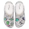 Crocs x Steven Harrington Classic Clogs „Quickstrike – White Black” 208145-103