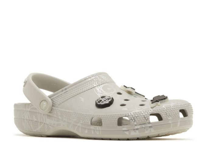 Futura Laboratories x Classic Clog „Pearl White”