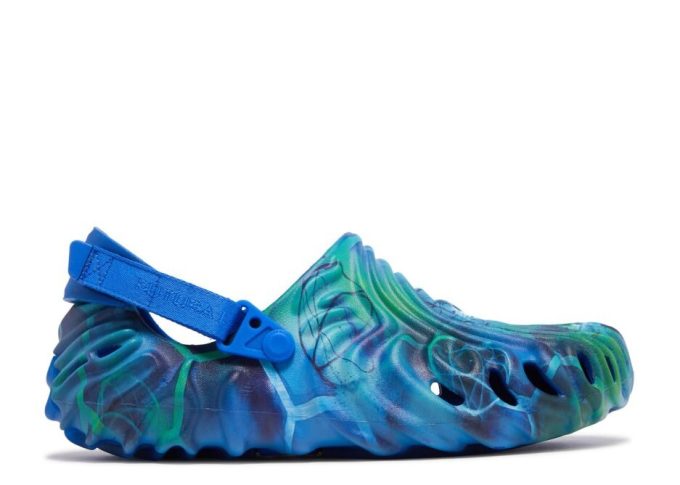Futura Laboratories x Salehe Bembury x Pollex Clog „Art Friends Thumbs Up Dobra robota”