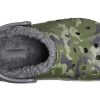 Klapki Crocs Baya Lined Clog Printing z polaru unisex w kamuflażu 205975-97G