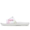 Klapki Crocs Classic Bleach Dye „Biało-różowe” 207411-94S