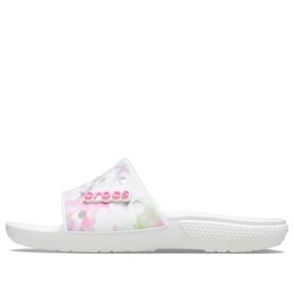 Klapki Crocs Classic Bleach Dye „Biało-różowe” 207411-94S Klapki Crocs Classic Bleach Dye „Biało-różowe” 207411-94S