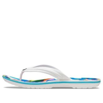 Klapki Crocs Classic Bubble Block „Białe Multi” 207615-94S Klapki Crocs Classic Bubble Block „Białe Multi” 207615-94S