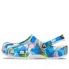 Klapki Crocs Classic Bubble Block „Blue Multi” 207298-94S