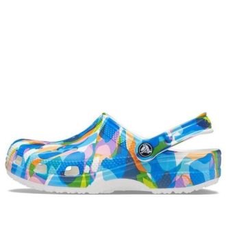 Klapki Crocs Classic Bubble Block „Blue Multi” 207298-94S Klapki Crocs Classic Bubble Block „Blue Multi” 207298-94S
