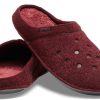 Klapki Crocs Classic Casual Thicken Stay Warm Unisex w kolorze czerwonego wina 203600-60U Klapki Crocs Classic Casual Thicken Stay Warm Unisex w kolorze czerwonego wina 203600-60U