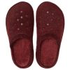 Klapki Crocs Classic Casual Thicken Stay Warm Unisex w kolorze czerwonego wina 203600-60U Klapki Crocs Classic Casual Thicken Stay Warm Unisex w kolorze czerwonego wina 203600-60U
