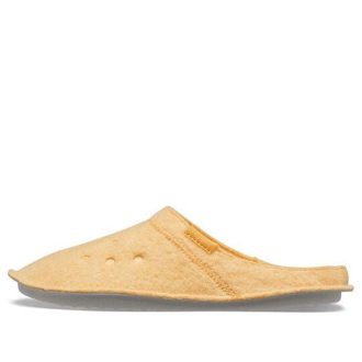 Klapki Crocs Classic Casual Thicken Stay Warm Unisex Yellow 203600-838