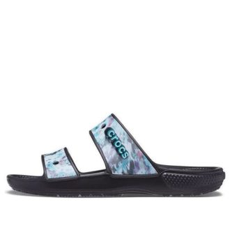 Klapki Crocs Classic Casual Unisex Blue Black 207283-988