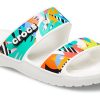 Klapki Crocs Classic Clog Cozy Unisex White Multi-Color w kolorze białym 207856-94S Klapki Crocs Classic Clog Cozy Unisex White Multi-Color w kolorze białym 207856-94S