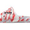 Klapki Crocs Classic Clog Marble Beach Unisex Red White „Red White” 206879-884 Klapki Crocs Classic Clog Marble Beach Unisex Red White „Red White” 206879-884