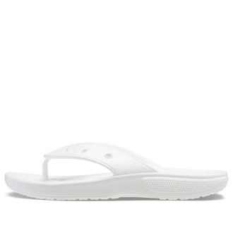 Klapki Crocs Classic Crocs Flip Casual Unisex Białe 207713-100
