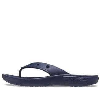 Klapki Crocs Classic Crocs Flip Casual Unisex Granatowe 207713-410