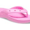 Klapki Crocs Classic Crocs Flip Unisex Pink 207713-6SW