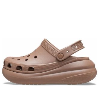 Klapki Crocs Classic Crush „Brązowe” 207521-2Q9