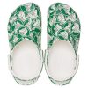 Klapki Crocs Classic Duke Print Clogs „Green” 210003-3WH