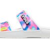 Klapki Crocs Classic kolorowe unisex biało-różowe „Biały róż” 207771-102 Klapki Crocs Classic kolorowe unisex biało-różowe „Biały róż” 207771-102