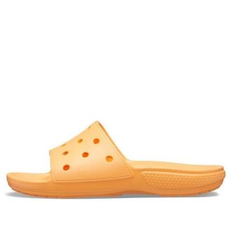 Klapki Crocs Classic pomarańczowe 206121-801
