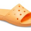 Klapki Crocs Classic pomarańczowe 206121-801