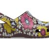Klapki Crocs Classic Retro Floral w kolorze żółto-różowym 208954-6WF