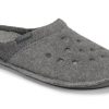 Klapki Crocs Classic Slipper Casual Thicken Stay Warm Shoe Unisex Szare 203600-00Q